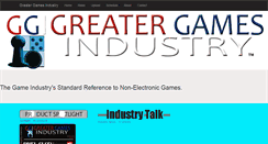 Desktop Screenshot of greatergamesindustry.com